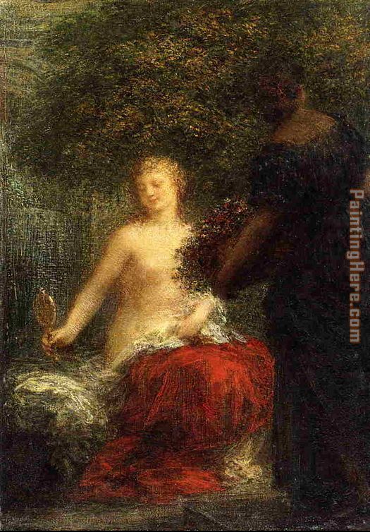 Woman at Her Toillette painting - Henri Fantin-Latour Woman at Her Toillette art painting